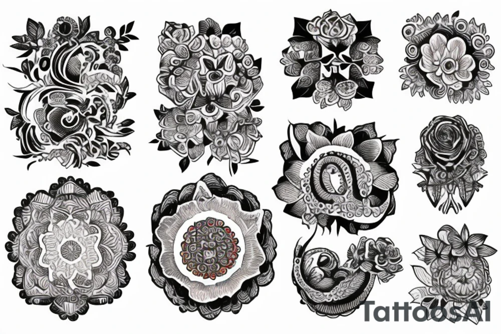 Amazing Back Tattoo flowers tattoo idea
