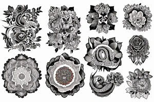 Amazing Back Tattoo flowers tattoo idea