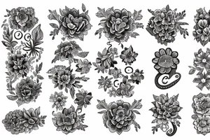Amazing Back Tattoo flowers tattoo idea