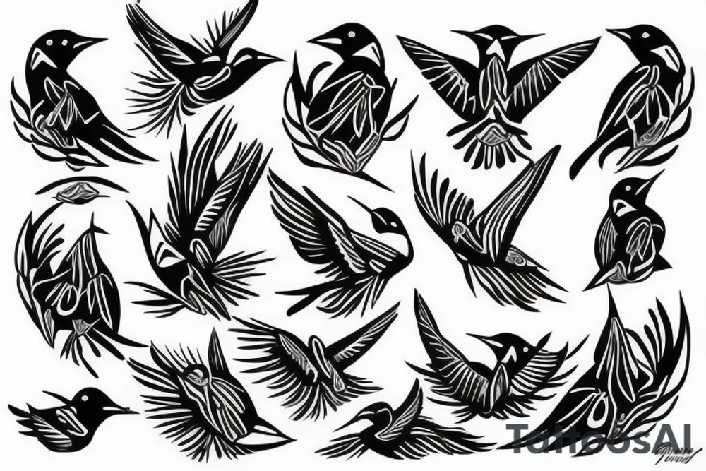 swallow tattoo idea