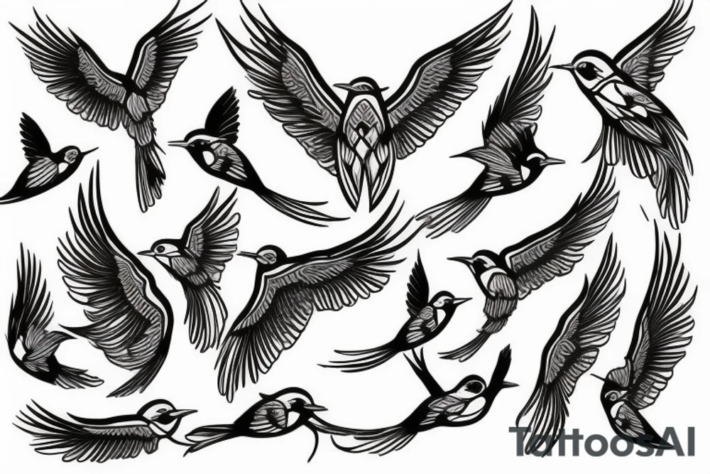 swallow tattoo idea