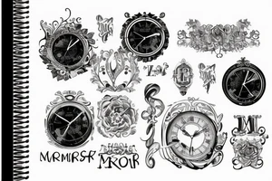 Roman numerals 3 tattoo idea