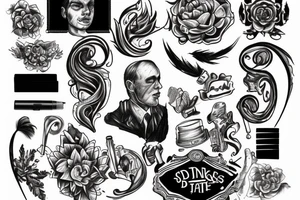 Douglas writing in smoke tattoo idea