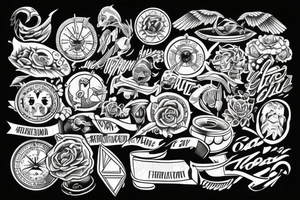 old school traditional tattoo idea