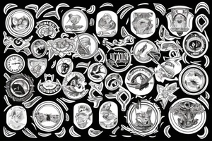 old school traditional tattoo idea