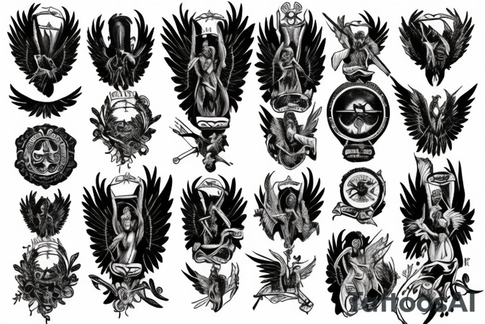 archangel tattoo idea