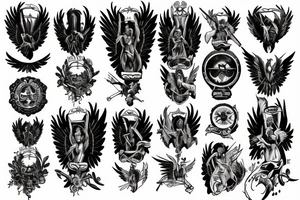 archangel tattoo idea
