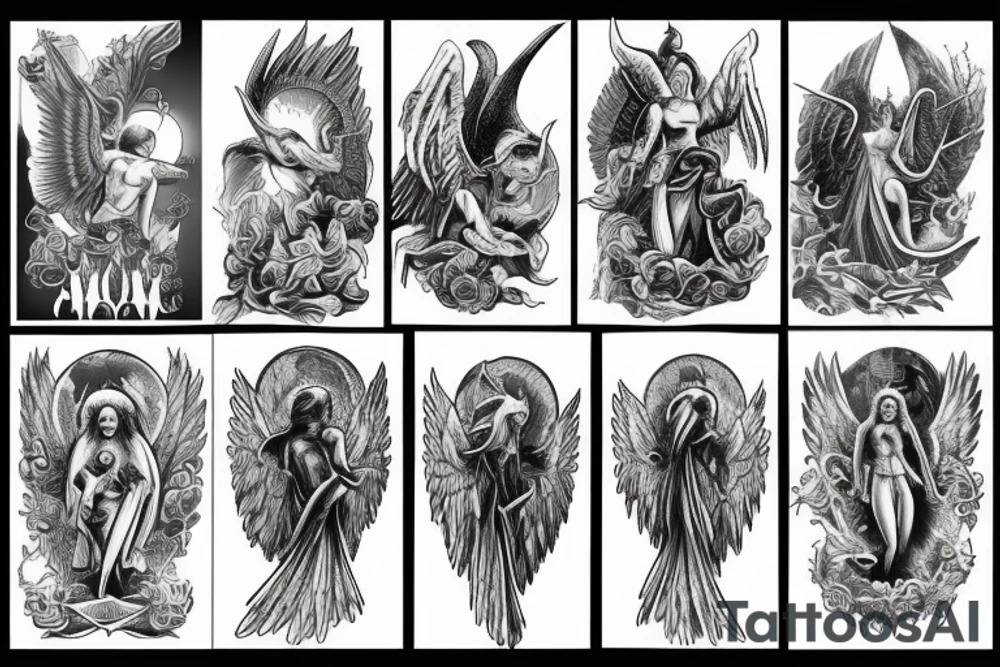 archangel tattoo idea