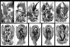 archangel tattoo idea