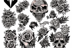 American traditional tattoo tattoo idea