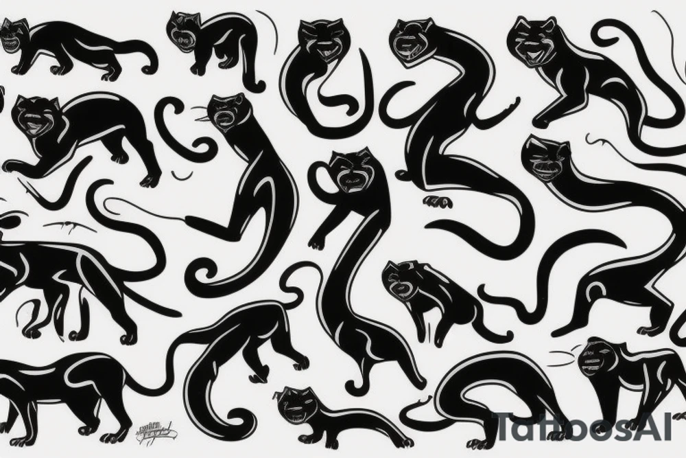 panther
full body tattoo idea