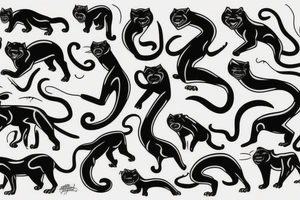 panther
full body tattoo idea