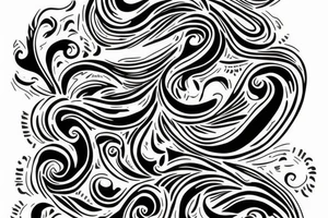 "Jacinta" in cursive writing tattoo idea