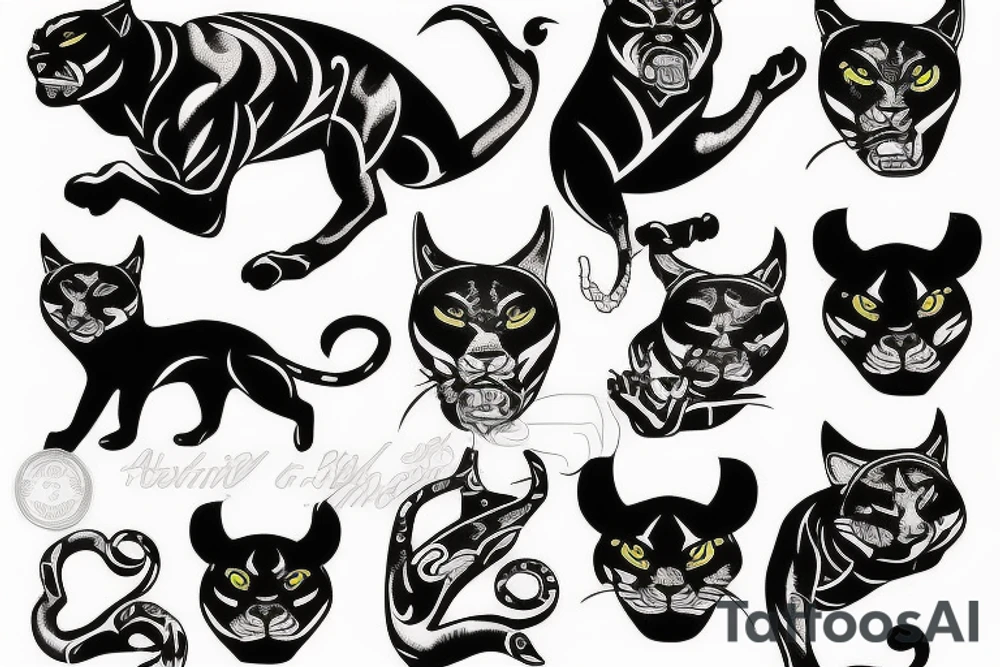 Traditional old school panther
flash tattoo
full body tattoo idea Traditional old school panther
flash tattoo
full body tattoo idea