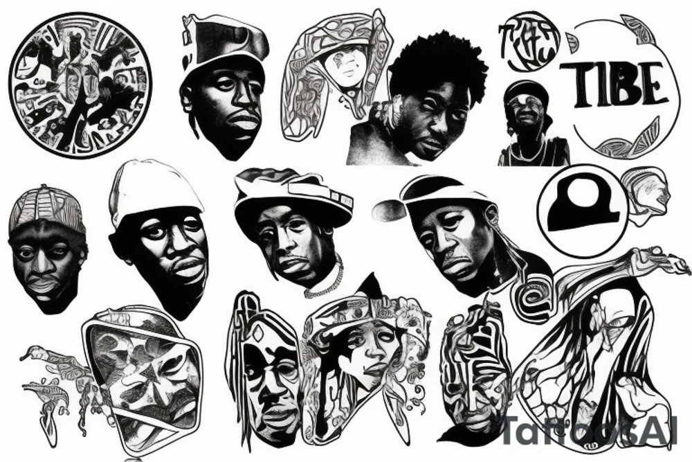 Tribe Called Quest tattoo idea