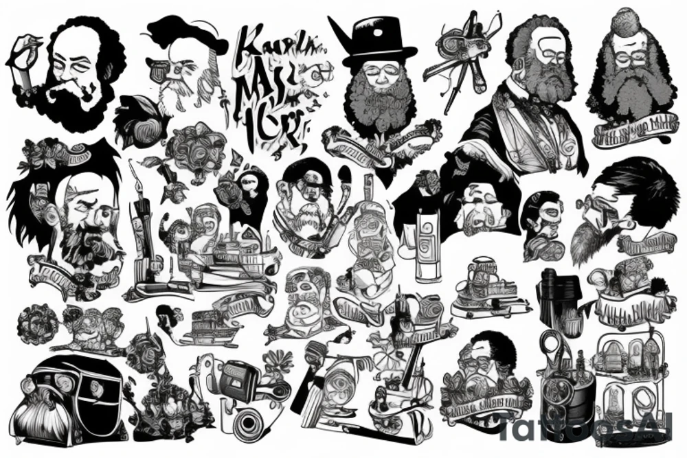 Karl Marx tattoo idea