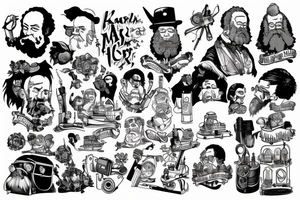 Karl Marx tattoo idea