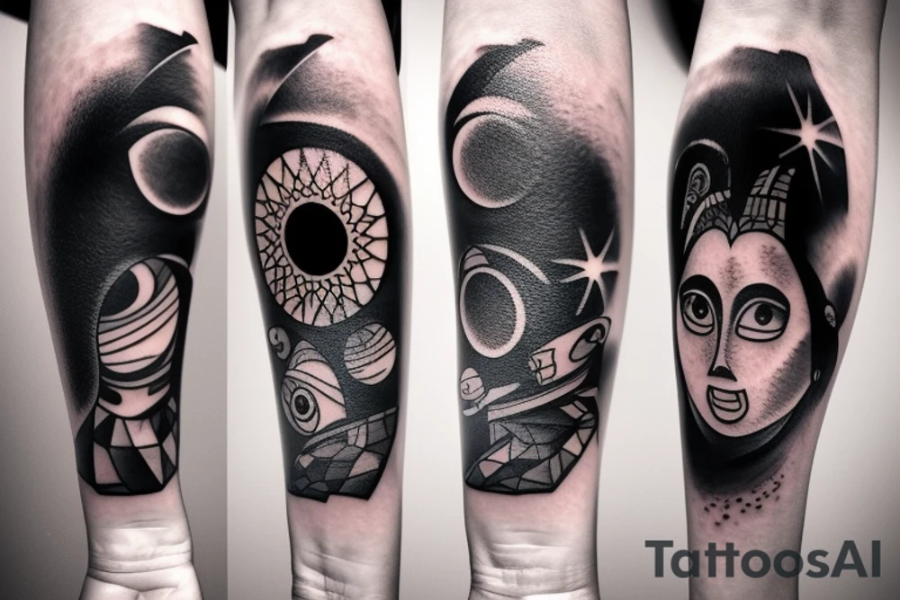 Dark Side of the Moon tattoo idea
