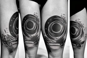 Dark Side of the Moon tattoo idea