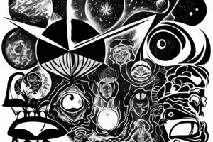 Dark Side of the Moon tattoo idea