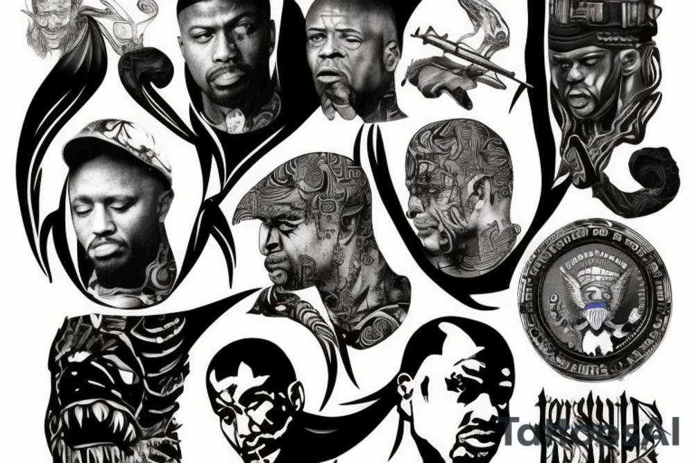 Liquid Swords tattoo idea