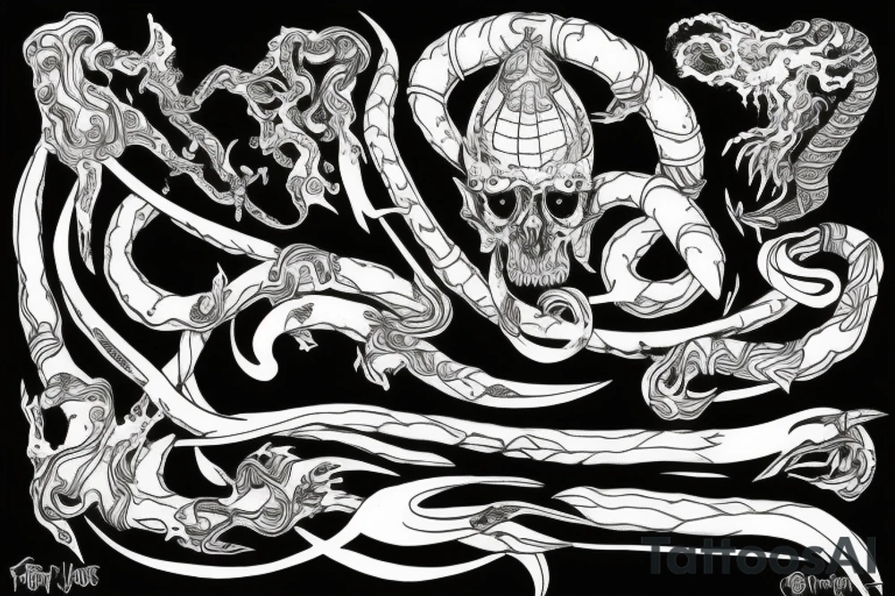 Liquid Swords tattoo idea