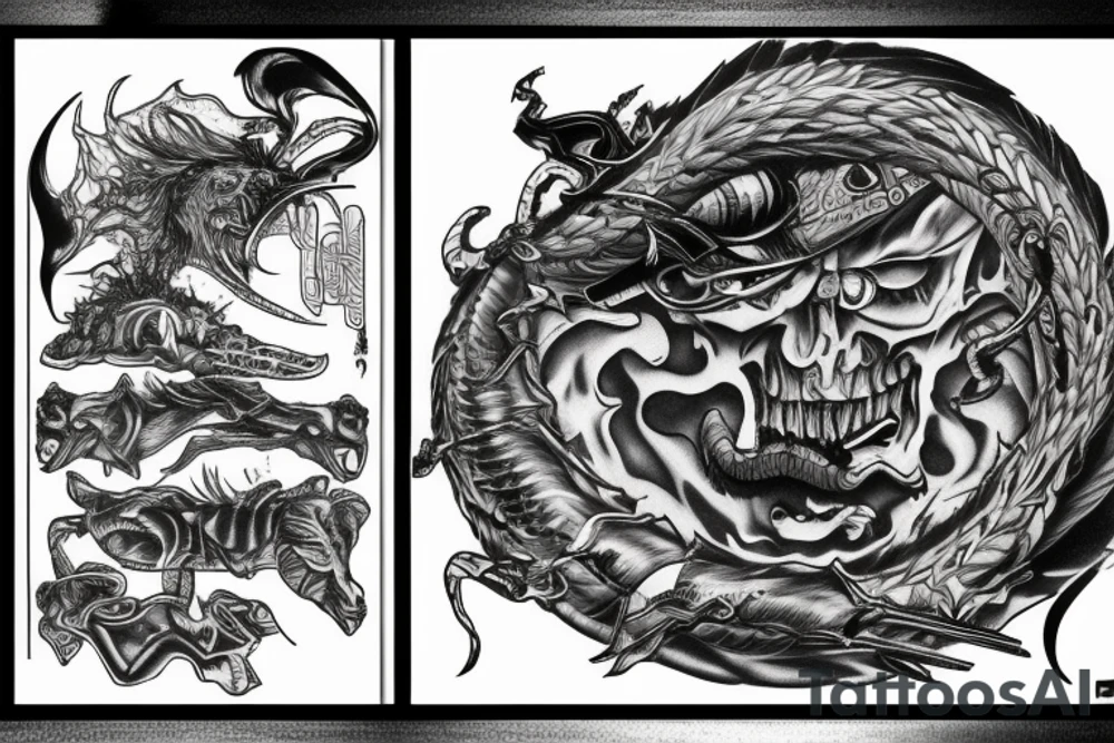 Liquid Swords tattoo idea