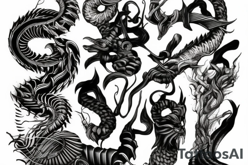 Liquid Swords tattoo idea
