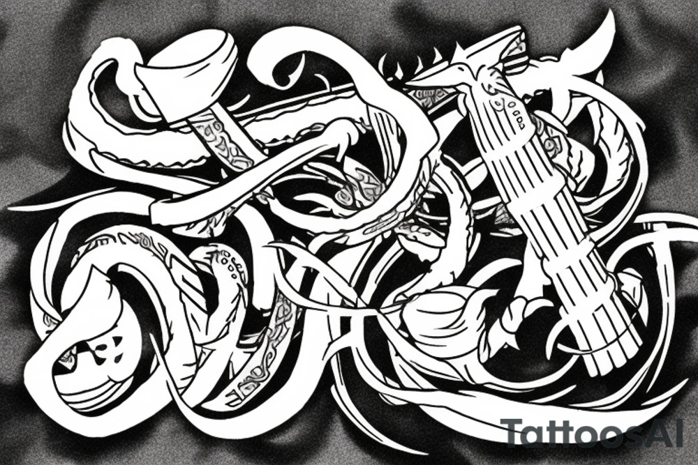 Liquid Swords tattoo idea