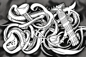 Liquid Swords tattoo idea