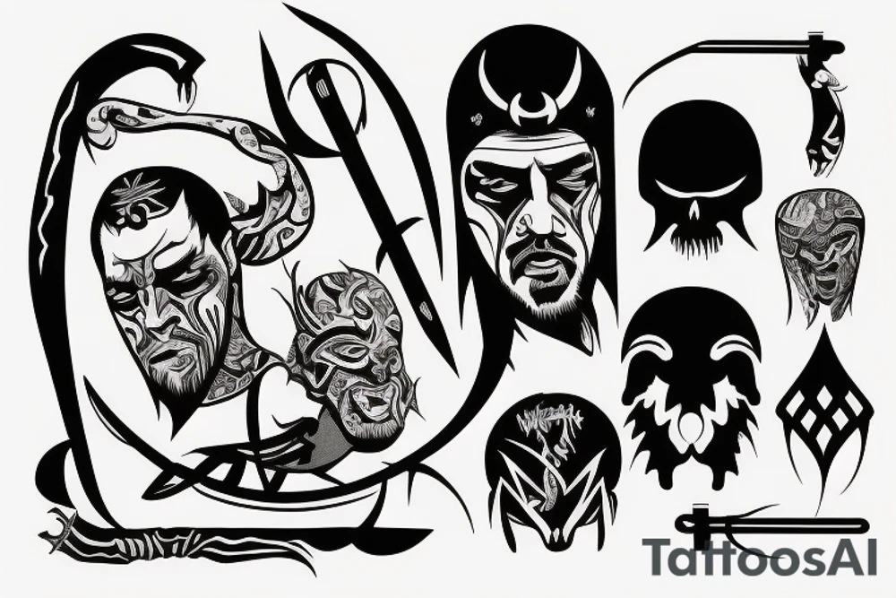 Liquid Swords tattoo idea