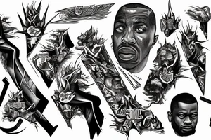 Liquid Swords GZA tattoo idea