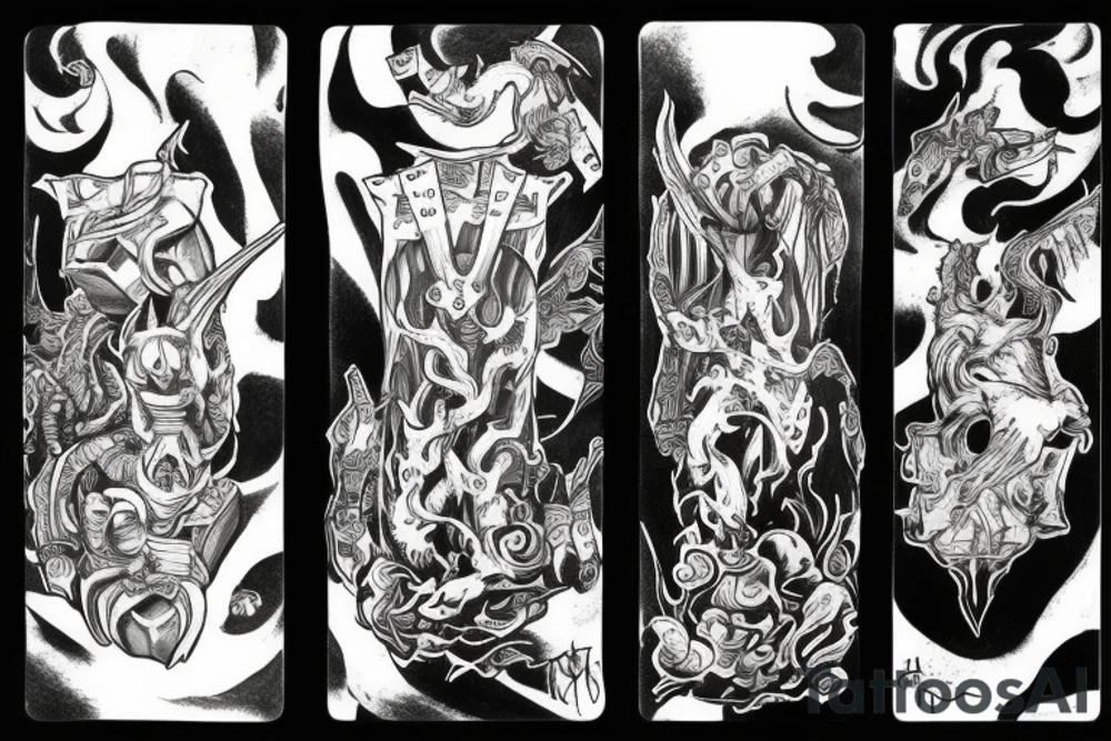 Liquid Swords Wu-Tang tattoo idea