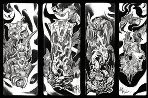 Liquid Swords Wu-Tang tattoo idea