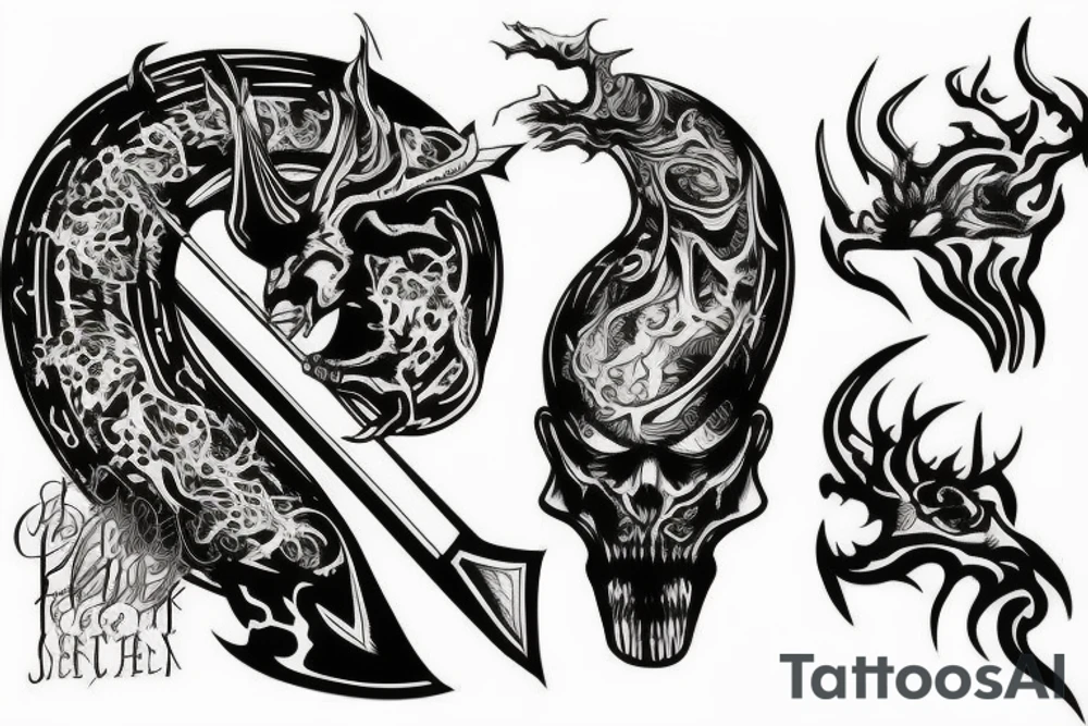 Liquid Swords tattoo idea