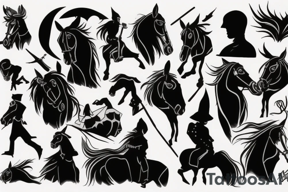 Headless Horseman tattoo idea