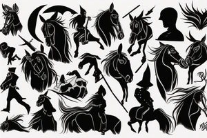 Headless Horseman tattoo idea