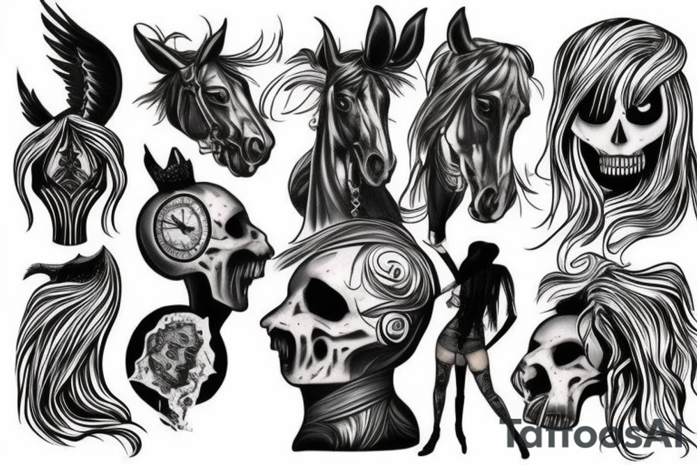 Headless Horseman tattoo idea