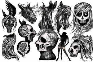 Headless Horseman tattoo idea