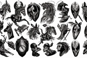 Headless Horseman tattoo idea