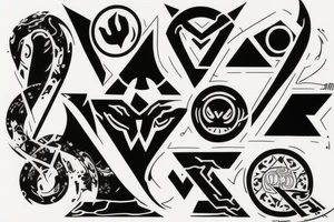 Wu-Tang Clan Logo tattoo idea