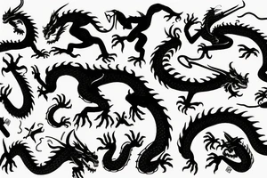 Dragon Style Shaolin tattoo idea