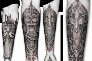 Faded Sword tattoo idea
