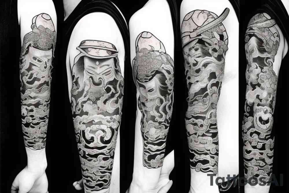 Samurai Metal tattoo idea