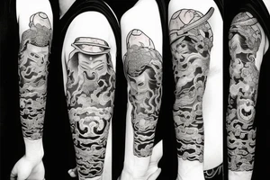 Samurai Metal tattoo idea