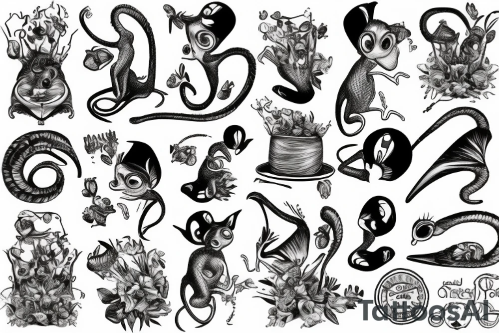 Ratatouille tattoo idea