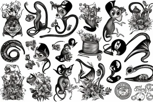 Ratatouille tattoo idea
