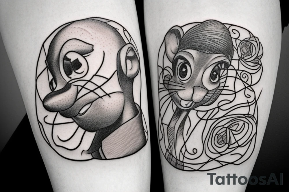 Ratatouille tattoo idea