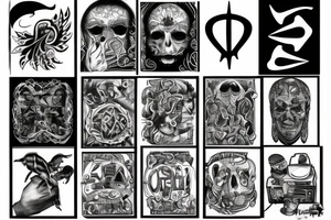 My own Prison tattoo idea