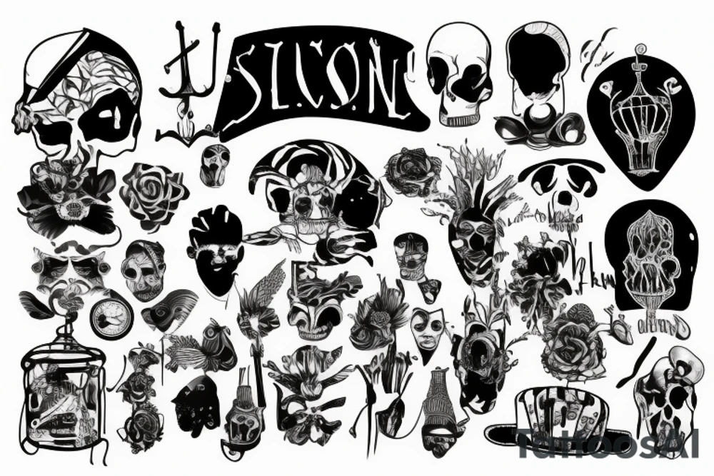 My own Prison tattoo idea